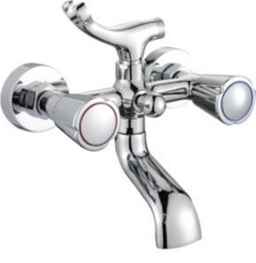 YUNAR Single lever wall-mounted kitchen shower mixer 300002D-X