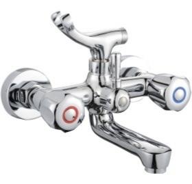 YUNAR Single lever wall-mounted kitchen shower mixer 300003D-X