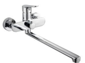 YUNAR Single lever wall-mounted kitchen shower mixer 220166D-X