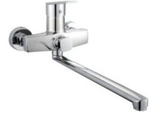 YUNAR Single lever wall-mounted kitchen shower mixer 220016D-X