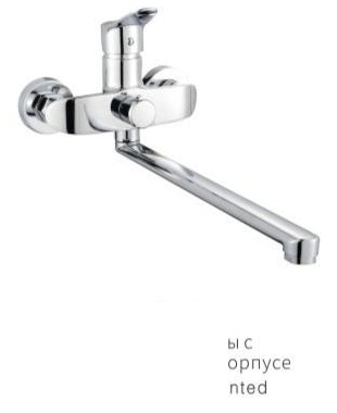 YUNAR Single lever wall-mounted kitchen shower mixer 220018D-X