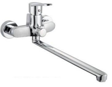 YUNAR Single lever wall-mounted kitchen shower mixer 220147D-X