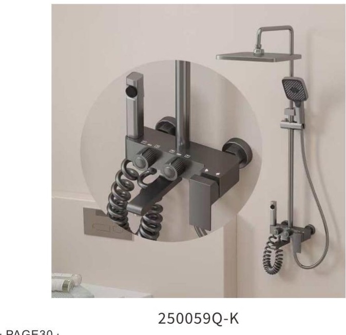YUNAR Shower system 250059Q-K